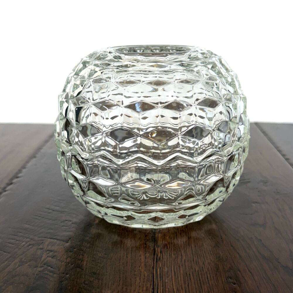 Vintage Homco Fairy Lamp | Hobnail Glass Accent Lamp | Cottagecore Home Decor